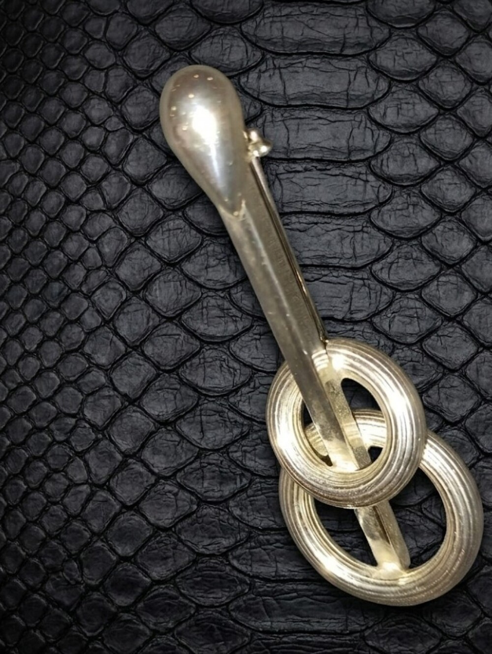 Abstract Guitar Brooch